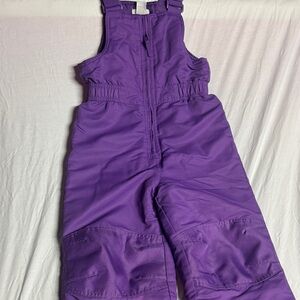 Purple Kids Snow Bib